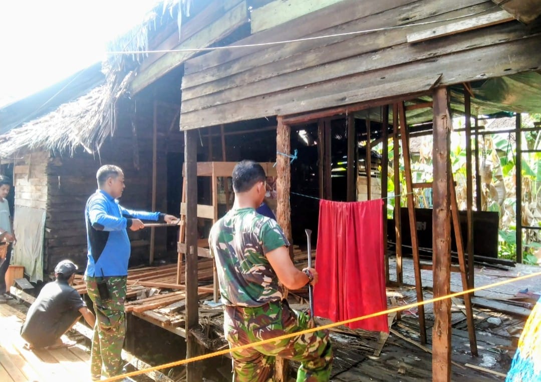 DOKUMENTASI: Pemkab HSU melalui Dinas Sosial Kabupaten HSU mengalokasikan 90 unit rumah tak layak huni siap dibedah tahun 2026.