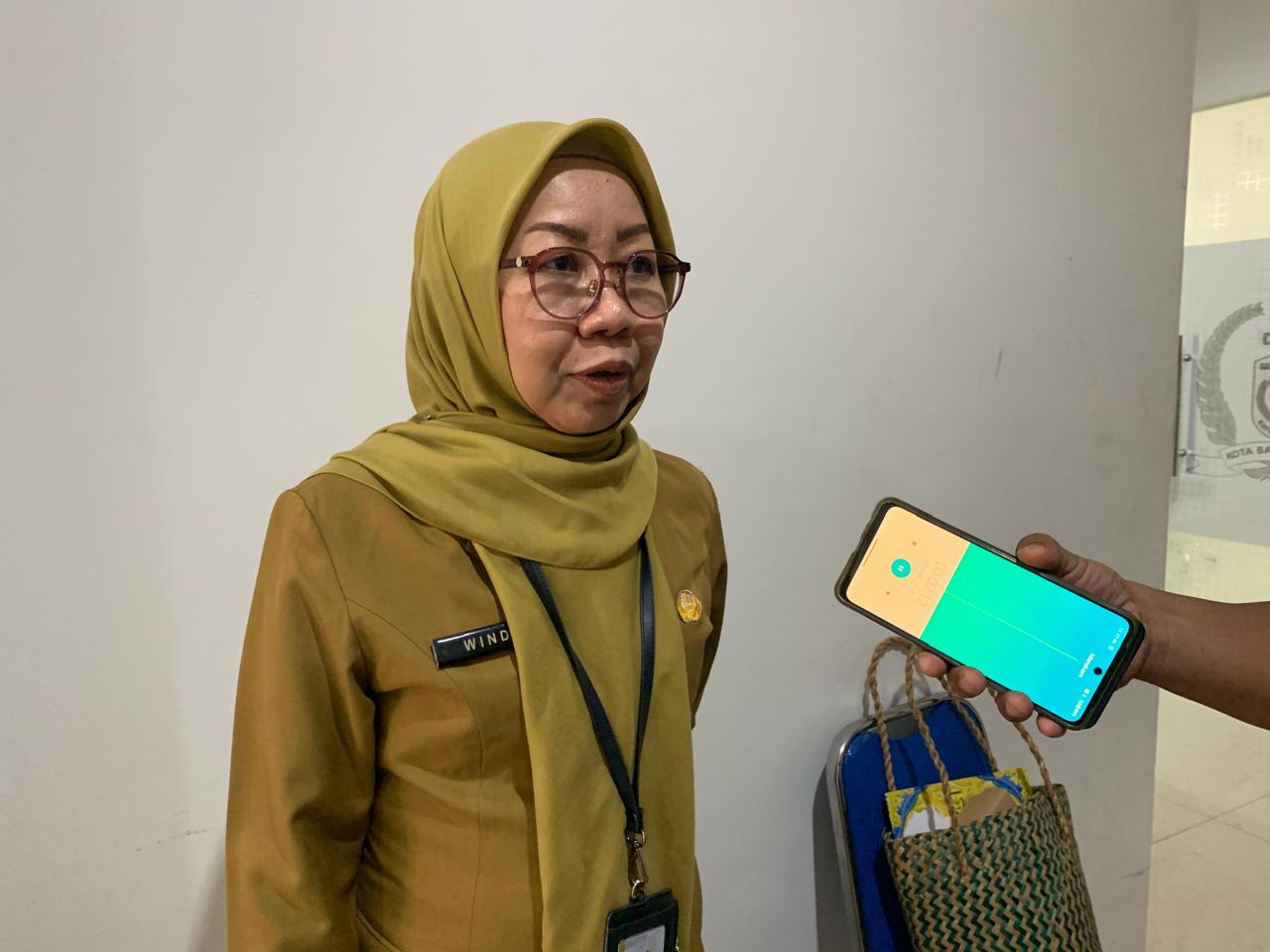 WAWANCARA: Kepala Dinas Komunikasi, Informatika, dan Statistik (Diskominfotik) Kota Banjarmasin, Windiasti Kartika.(Foto: Endang Syarifuddin/Radar Banjarmasin)
