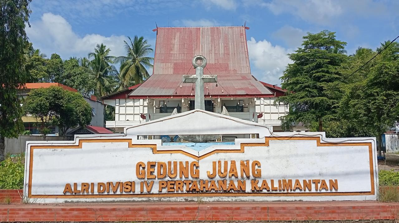 PENUH SEJARAH: Gedung Juang ALRI DIVISI IV Pertahanan Kalimantan (Museum Rakyat HSS)