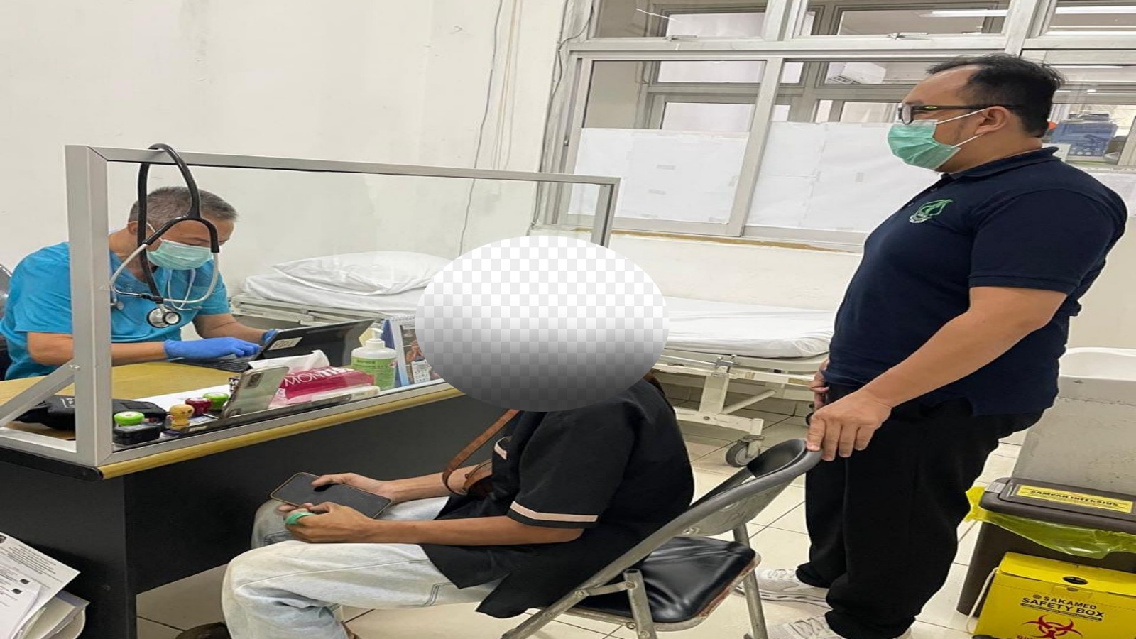 PENDAMPINGAN: Seorang LSL di Balangan mendapatkan pendampingan pengobatan HIV. 