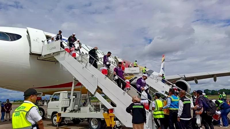 MENUNDA: Pemerintah mengimbau penyelenggara travel umrah untuk menunda keberangkatan jemaah menyusul situasi keamanan di Timur Tengah yang belum kondusif. 