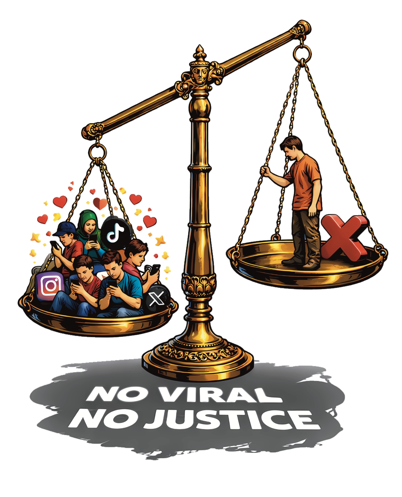 No viral no justice