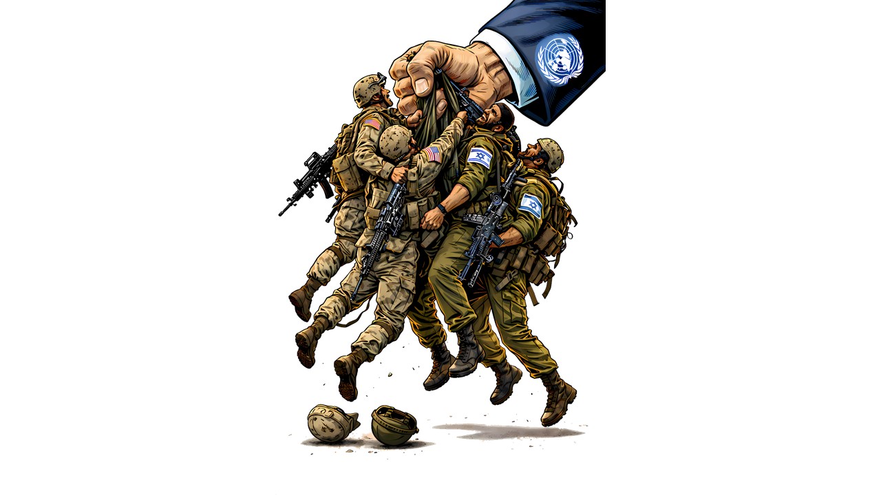 Ilustrasi konflik di Timur Tengah