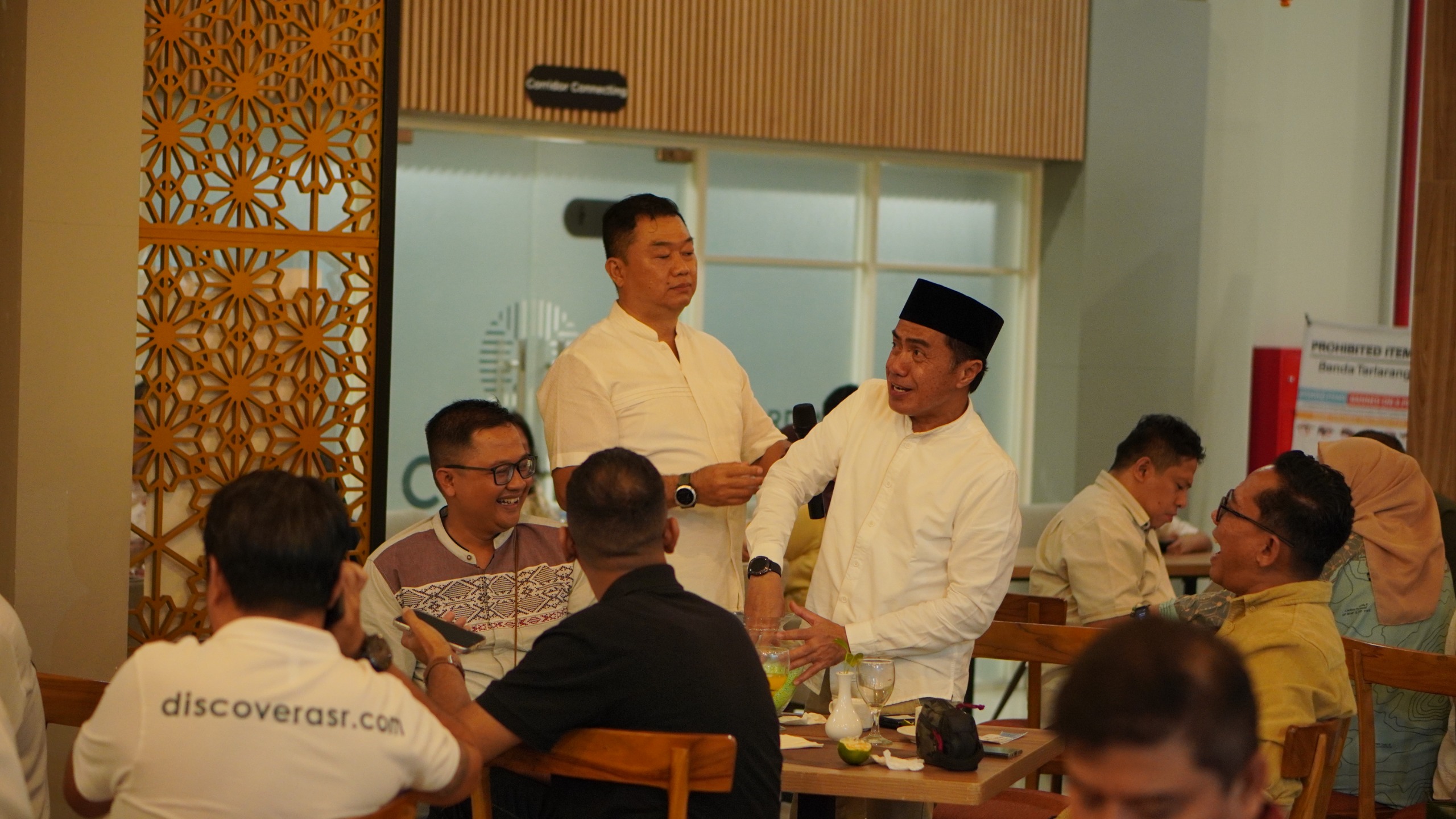 SERU &ndash; Suasana pengundian doorprize berlangsung seru ditingkahi celetukan dan tawa