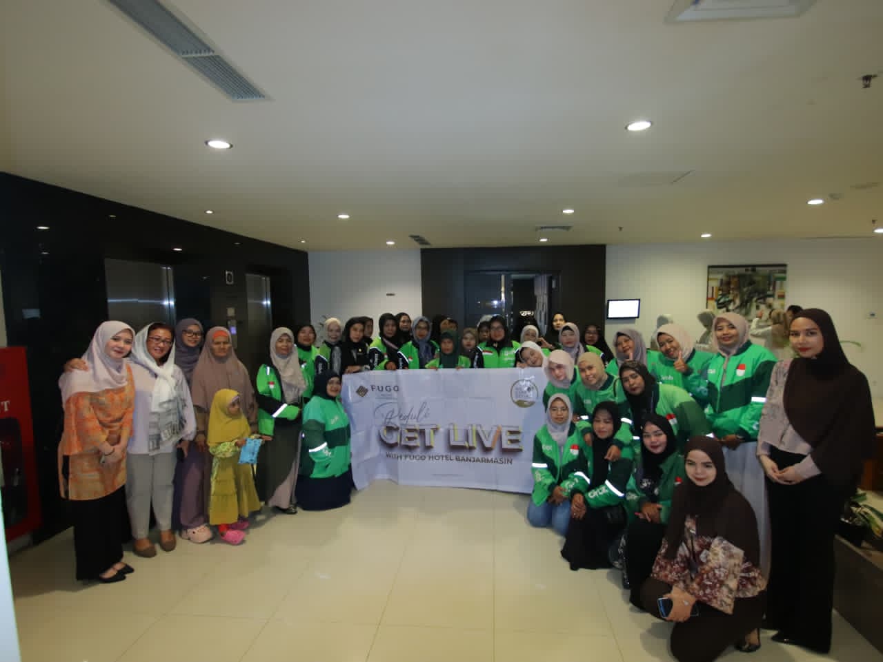 FOTO BARENG:Kegiatan berbuka puasa bersama perempuan tangguh di FUGO Hotel Banjarmasin, Jumat (6/2/2026).  