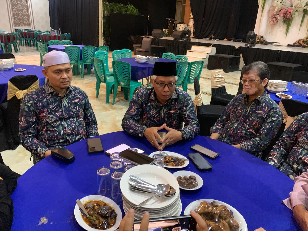 INOVASI PERTANIAN:Pengurus DPW LDII Kalsel memaparkan pengembangan tanaman sorgum yang akan dipresentasikan dalam Munas LDII di Jakarta, April mendatang, Sabtu (7/3/2026).