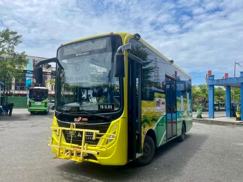 ARMADA: Dishub Kota Banjarmasin menyediakan transportasi yang layak bagi warganya.