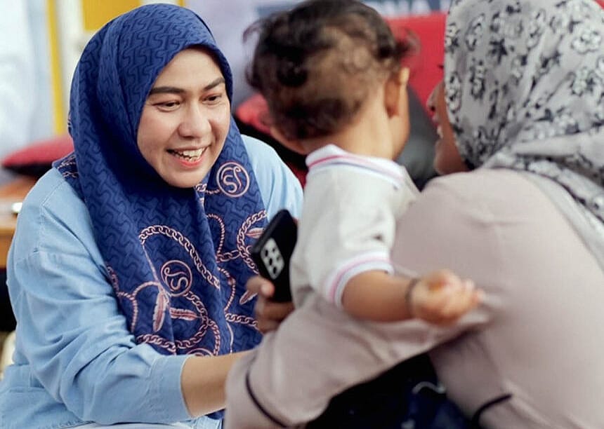MENDORONG: Wali Kota Lisa Halaby mendorong perempuan mengambil peran kepemimpinan sekaligus memperkuat perlindungan terhadap kekerasan (Foto: Instagram @hj.lisahalaby)