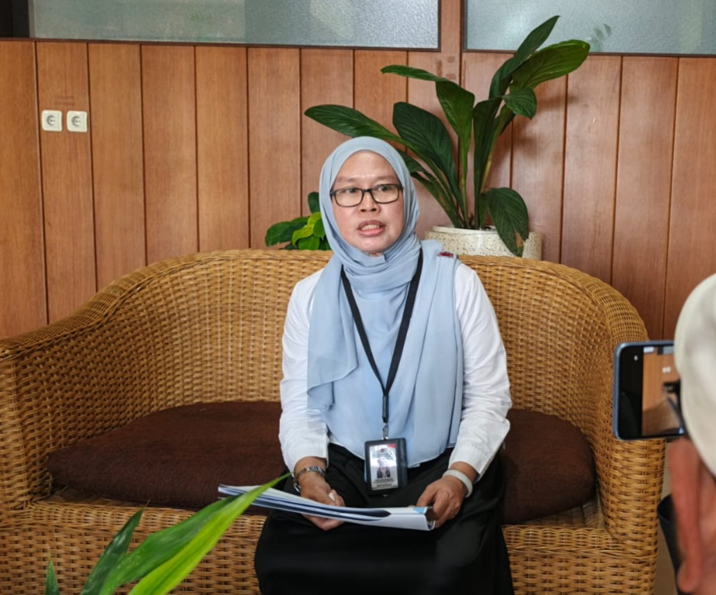WAWANCARA: Kepala Dinas Kehutanan Kalsel, Fathimatuzzahra menyampaikan antisipasi lonjakan pengunjung Tahura Sultan Adam saat libur lebaran. 