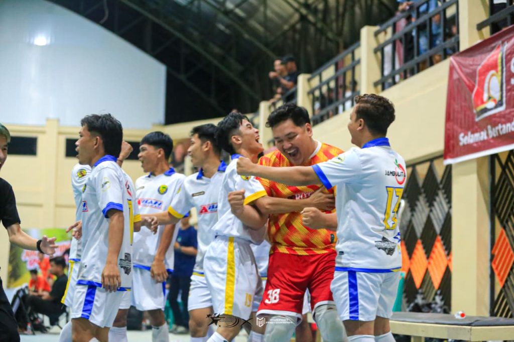 FINAL: Partai final turnamen futsal Ramadan Cup 2026 HST akan digelar di GOR Murakata.
