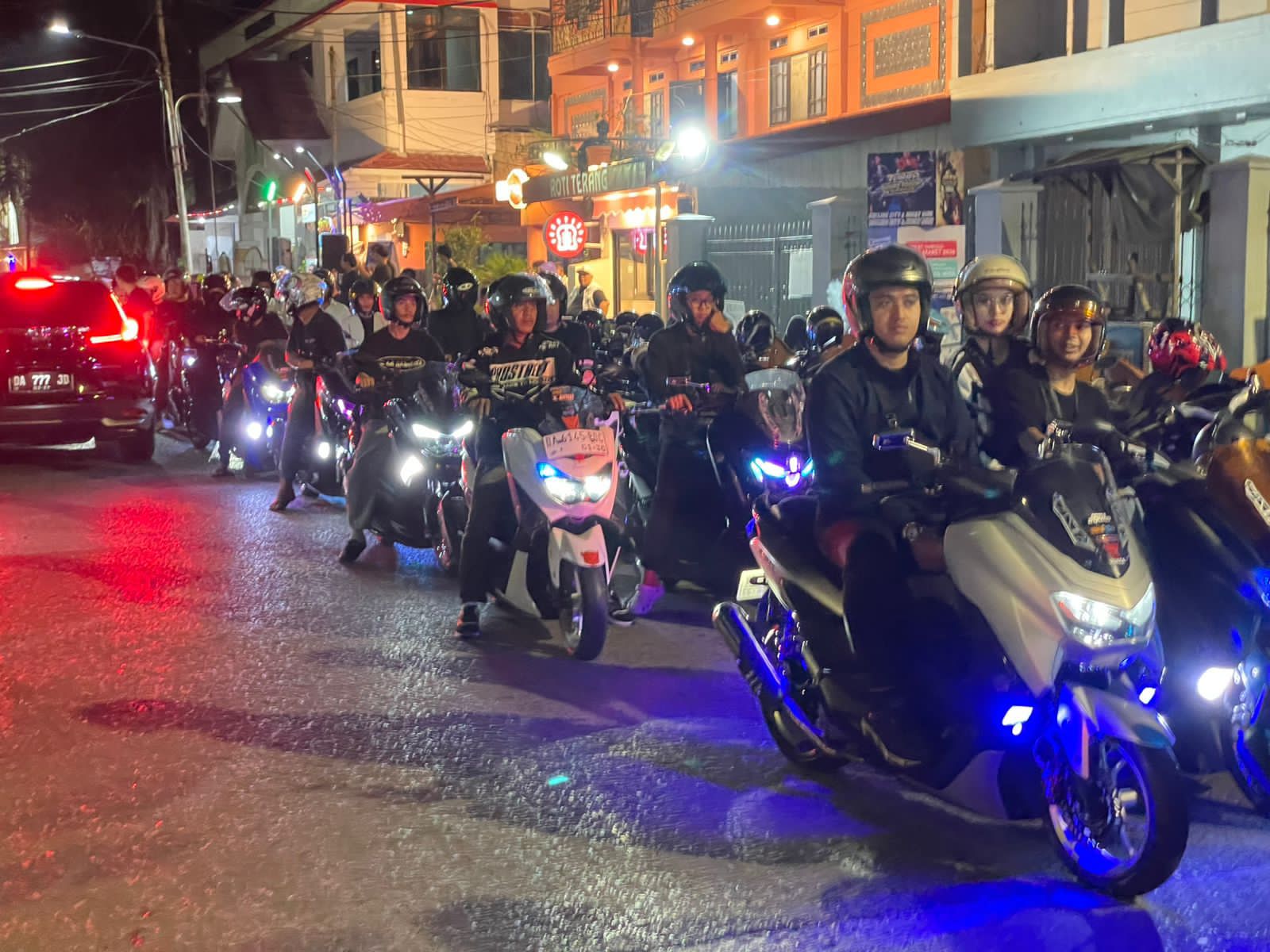 NIGHT RIDE: PT STSJ Kalselteng menggelar Ramadan Night Ride - Turbo Squad Riding Experience, Minggu (15/3/2026).