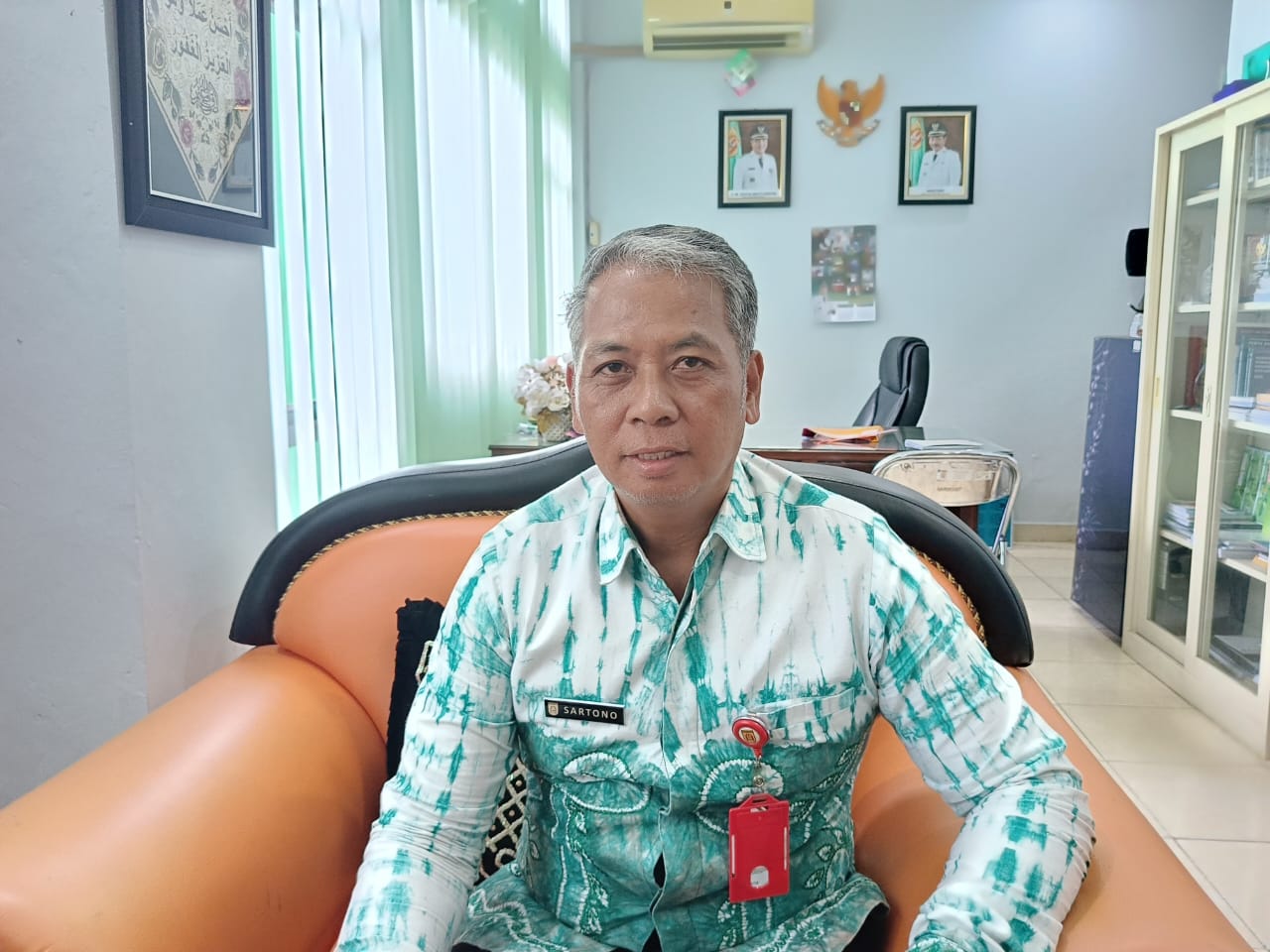 Kepala Diskopumnaker Banjarbaru, Sartono.