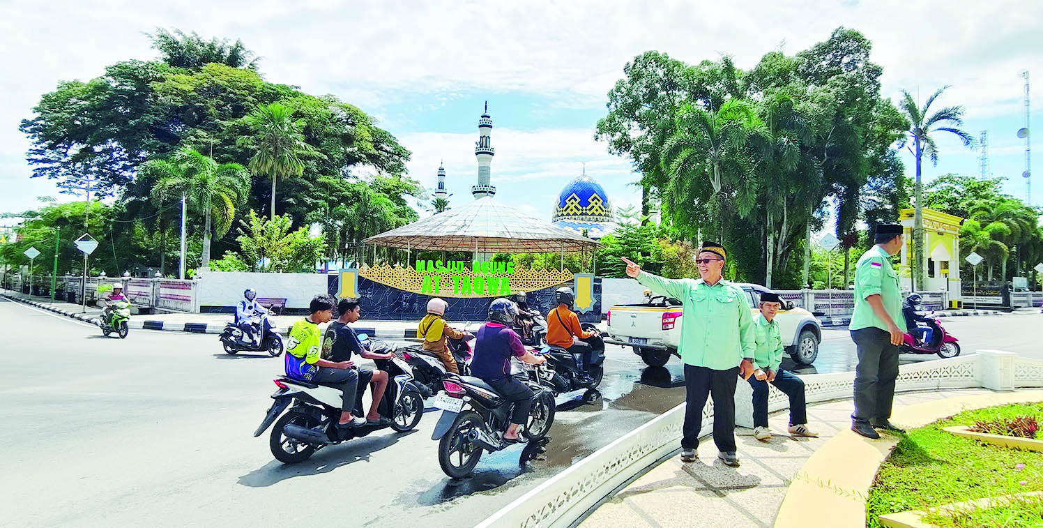 RAMAH PEMUDIK: Kemenag HSU menyiapkan program Masjid Ramah Pemudik untuk membantu masyarakat yang melakukan perjalanan jauh. 
