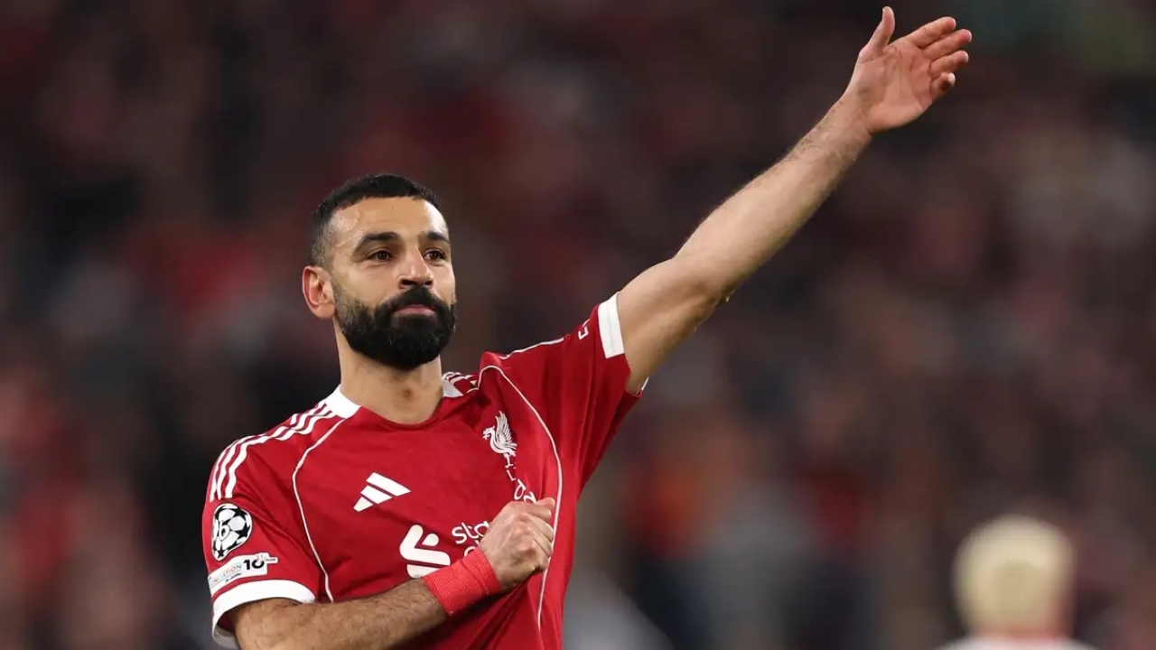 TINGGALKAN LIVERPOOL: Mohamed Salah, penyerang asal Mesir memutuskan untuk meninggalkan Liverpool pada akhir musim 2025/2026. 