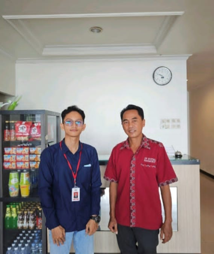 KERJASAMA: Telkom Witel Kalselteng Jajaki Peluang Kerja Sama dengan Hotel Harmony.   