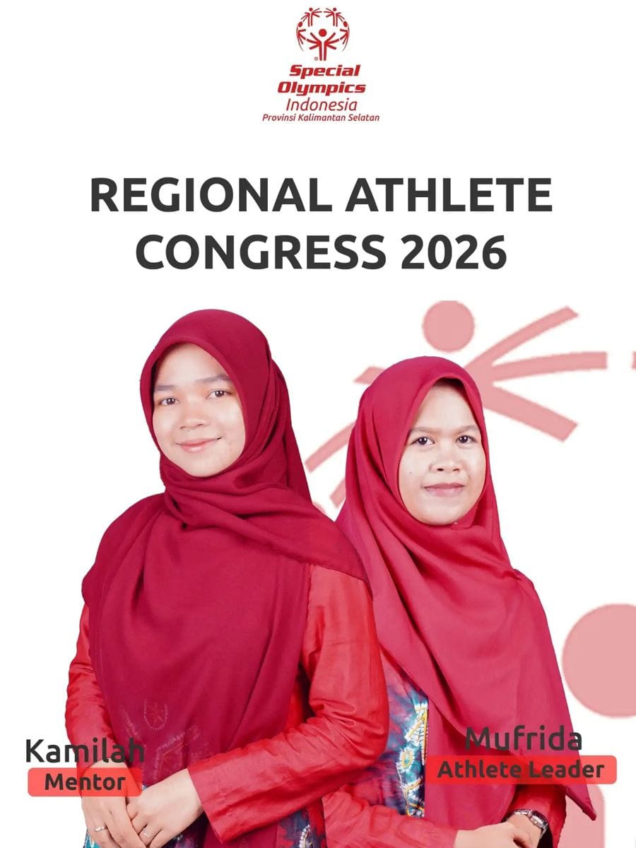 MEMBANGGAKAN: Dua perwakilan Soina Kalimantan Selatan, Mufrida dan Kamilah, siap membawa nama Indonesia di Kongres Atlet Regional Asia Pasifik. 