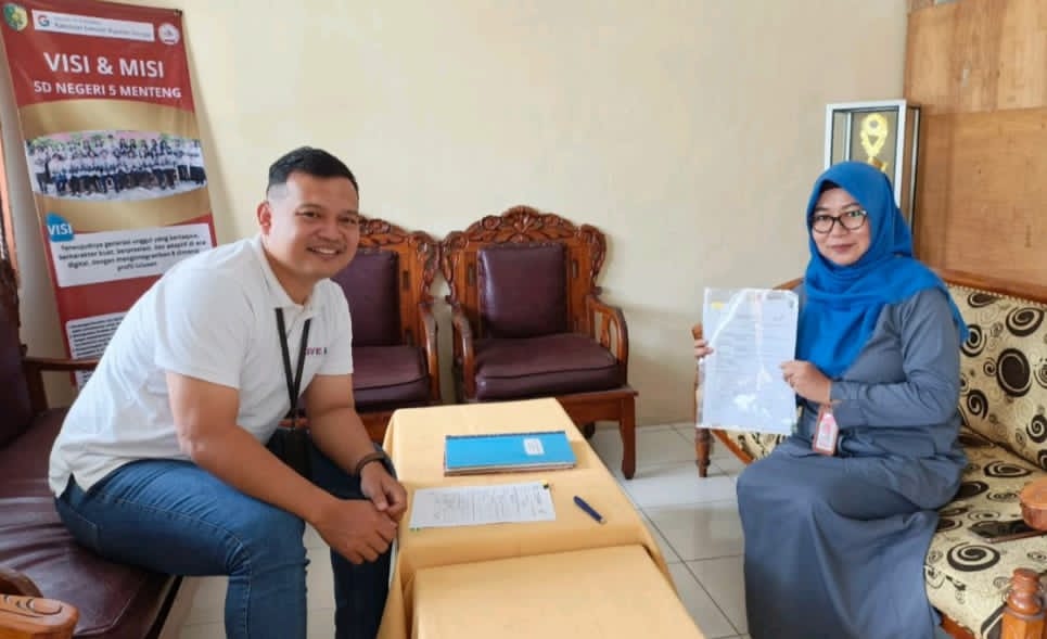 DIGITAL:SD Negeri 5 Menteng terus tingkatkan layanan dan pembelajaran digital.   