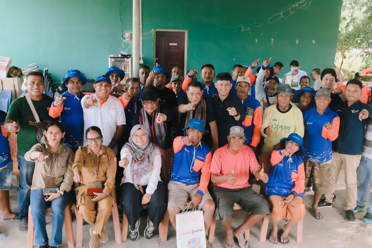 BERSAMA PETANI: Pupuk Kaltim dorong ketahanan pangan berkelanjutan di Kupang.  