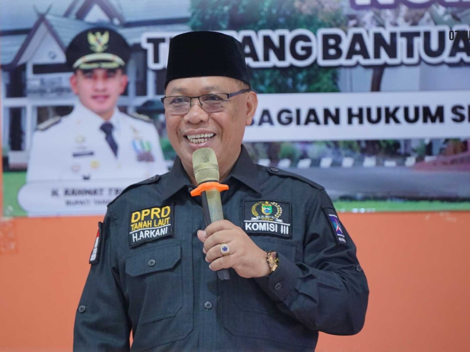 UNGKAP : Anggota Komisi III DPRD Tala H Arkani. (Foto : Humas DPRD Tala)