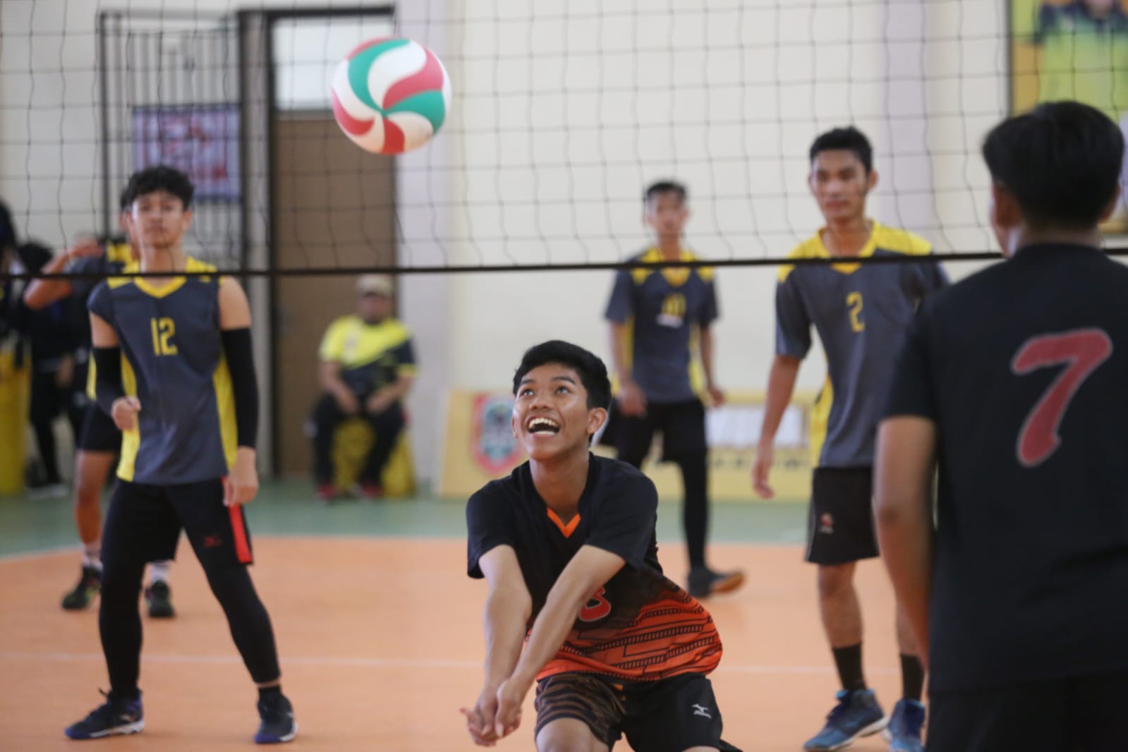 BERSAING:Seleksi pemain tim bola voli POPDA Kota Banjarmasin 2026 digelar pada 1-4 Maret 2026 fi GOR Mulawarman Banjarmasin. 