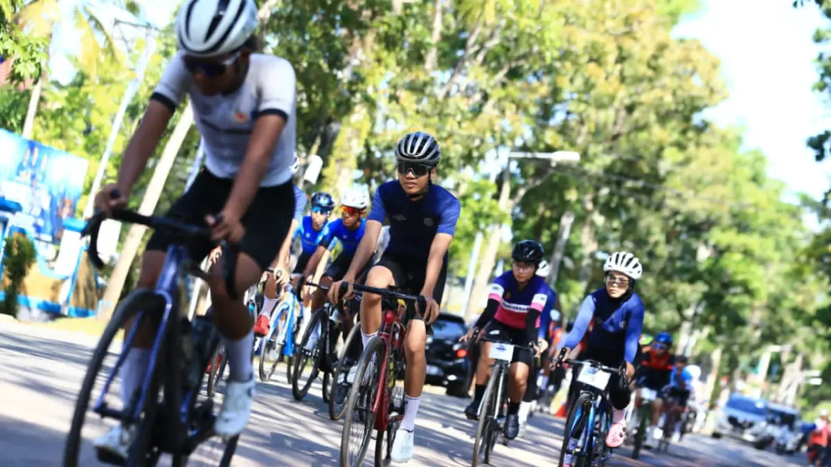 ADU CEPAT:Banua Criterium Challenge 2026 akan digelar Dispora Kalsel pada 17-18 April 2026 di kawasan Perkantoran Gubernur Kalsel, Banjarbaru.(Foto:M Idris Jian Sidik/Radar Banjarmasin)