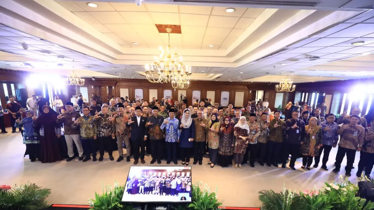 KOLABORASI: Lewat GERAK Syariah, OJK menunjukkan komitmennya dalam meningkatkan literasi dan inklusi keuangan syariah.(Foto: OJK)
