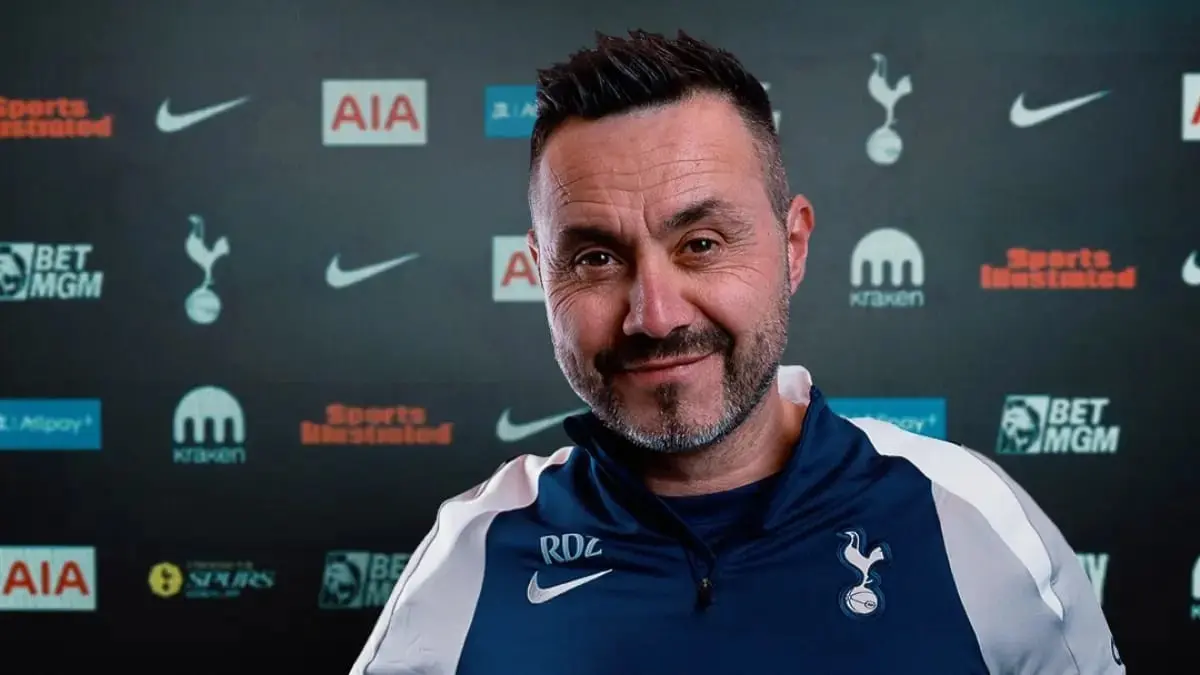 RESMI: Pelatih baru Tottenham Hotspur Roberto De Zerbi. (Dok. Tottenham Hotspur)