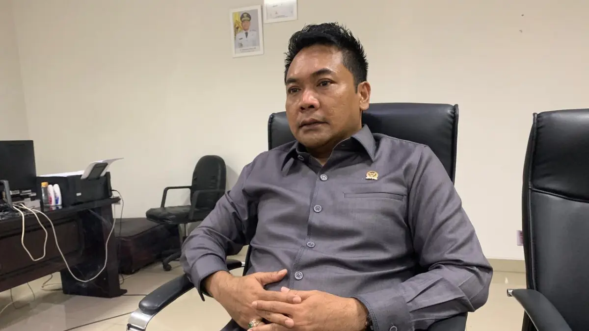 BICARA: Deddy Sopian salah seorang kandidat Ketua DPC PKB Kota Banjarmasin.