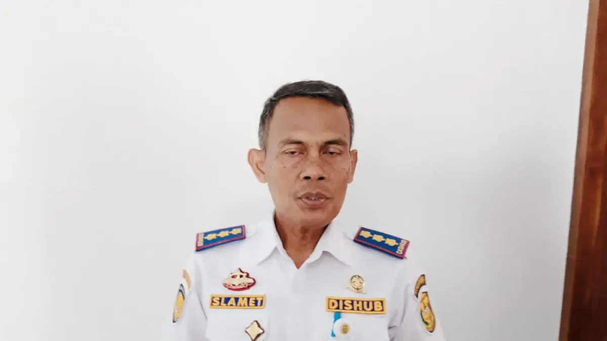 Kepala Dishub Kota Banjarmasin, Slamet Begjo.
