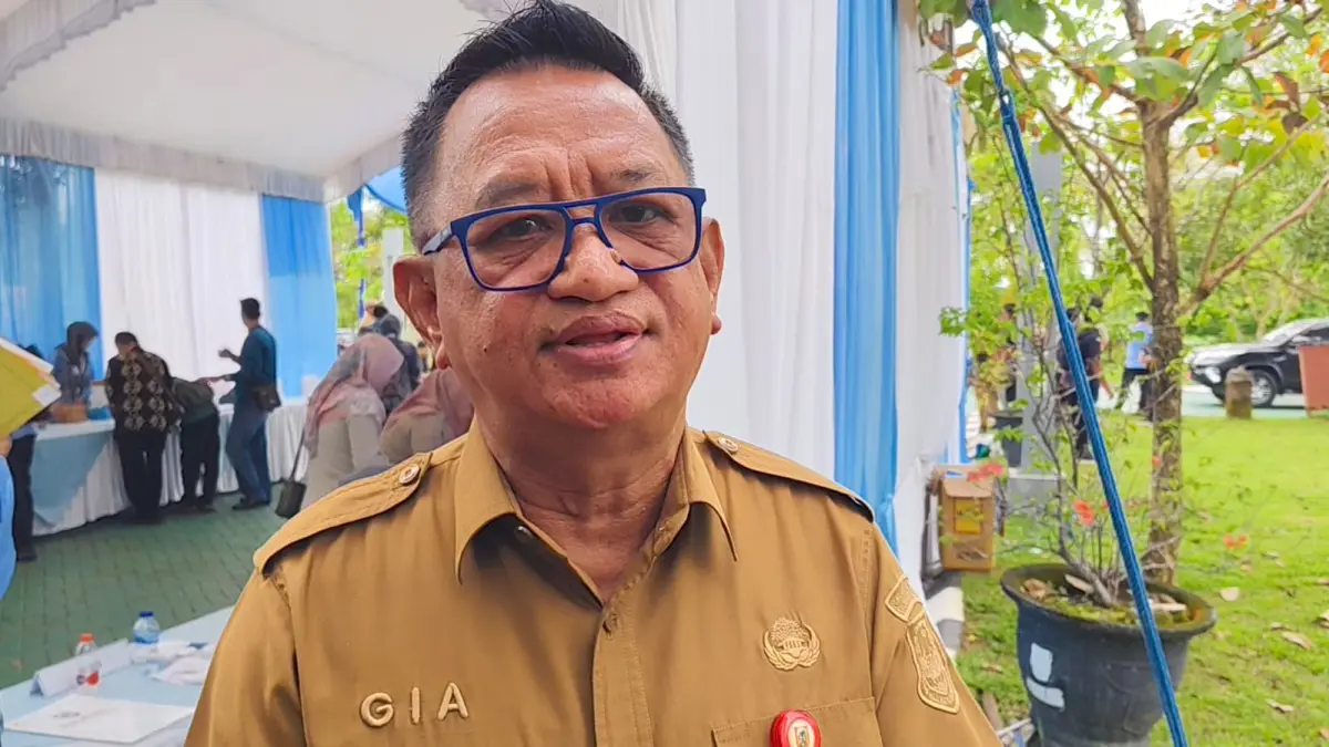 Kepala Dinas Perdagangan Provinsi Kalsel, Ahmad Bagiawan saat dikonfirmasi di Gedung Idham Chalid Banjarbaru, Selasa (7/4). SHEILA/Radar Banjarmasin