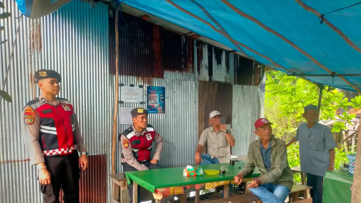 ANTISIPASI: Anggota Satuan Samapta Polres HSU perkuat patroli kota mencegah kejahatan jalanan pada titik rawan di Kota Amuntai.