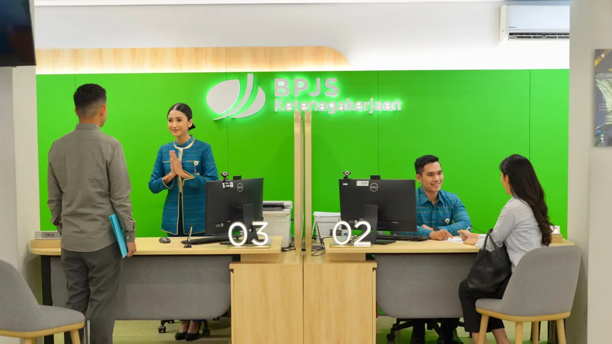 DIGITAL: Klaim BPJS Ketenagakerjaan kini bisa lewat antrean online.(Foto: BPJS Ketenagakerjaan)