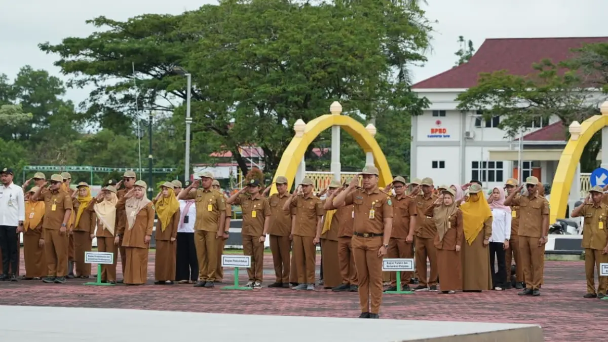 TERAPKAN WFH: Pemerintah Kabupaten Tapin menerapkan WFH yang akan dimulai pada Jumat ini. (Foto: Prokopim Setda Tapin)&nbsp;