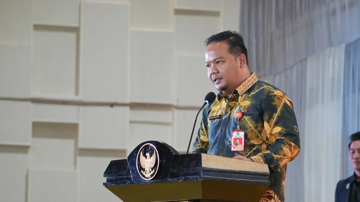 KABAR GEMBIRA: Kepala Bappelitbang Tapin Meidy Harris Prayoga memberitahukan bahwa kelima usulan Pemerintah Kabupaten Tapin pada Musrenbang Kalsel disetujui.