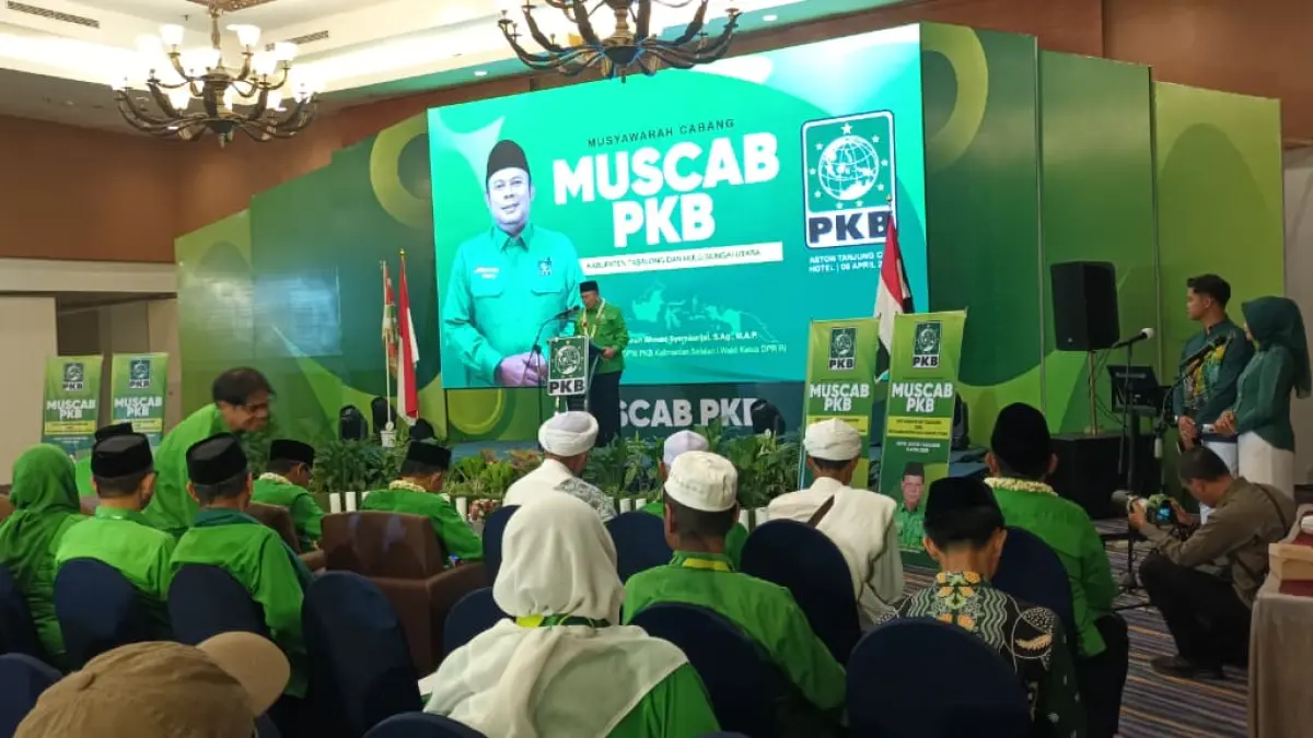 MUSDA PKB : Para pengurus DPC PKB Tabalong saat menggelar Musda di Hotel Aston Tanjung.&nbsp;