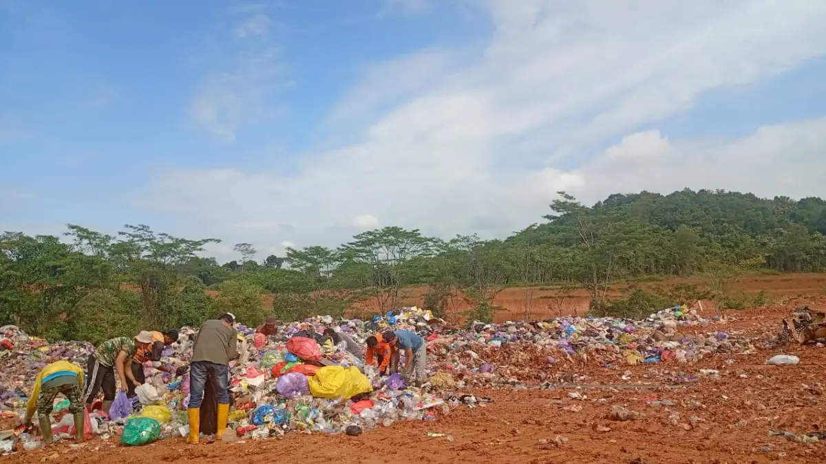 Tempat Pemprosesan Akhir (TPA) Malutu masih sanggup tampung sampah hingga lima tahun ke depan. (M. Padil Ihsan/Radar Banjarmasin)&nbsp;