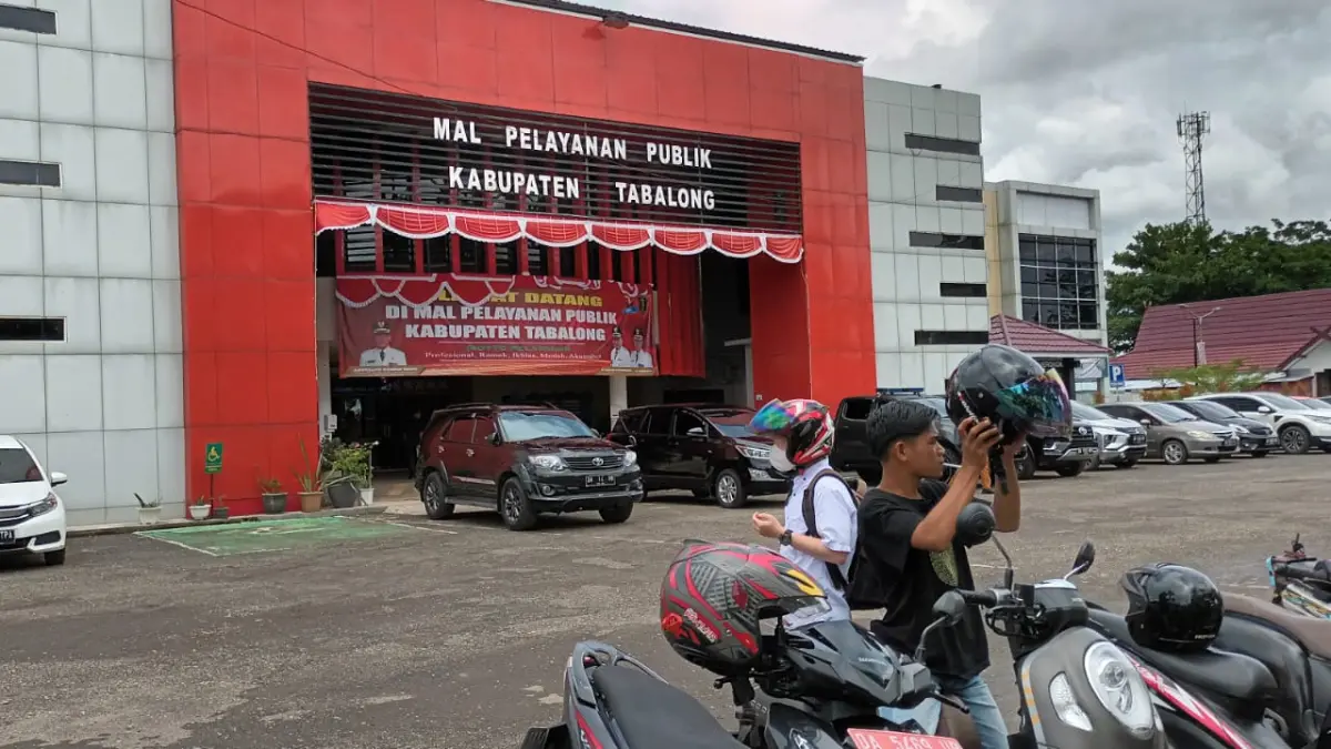 TETAP BUKA: MPP Tabalong tetap buka selama WFH diterapkan. (Foto : Ibnu Dwi Wahyudi/ Radar Banjarmasin)
