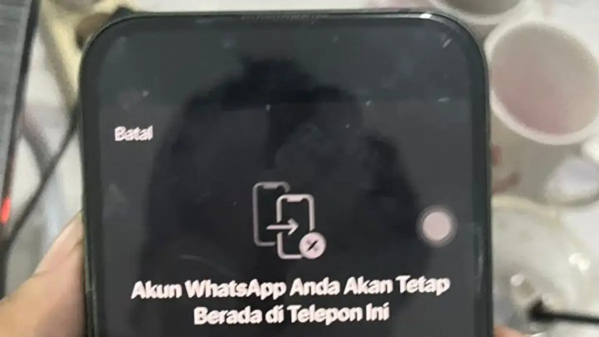 JELANG DEMO: Dugaan upaya peretasan terhadap akun Whatsapp pribadi milik Ketua BEM Uniska MAB, Muhammad Arifin. 