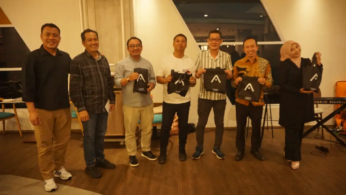 SUPPORT - Hotel Aeris Banjarbaru tak ketinggalan memberikan doorprize
