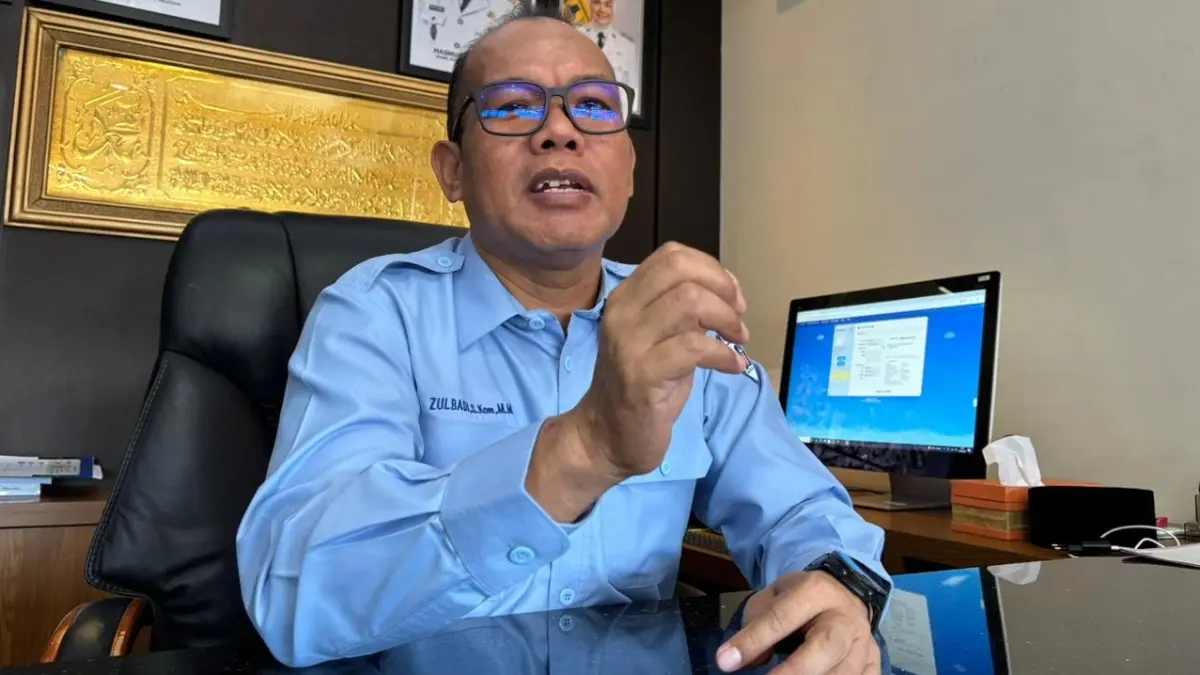 KISAH SUKSES: Zulbadi menceritakan kariernya di PTAM Bandarmasih dari bawah.