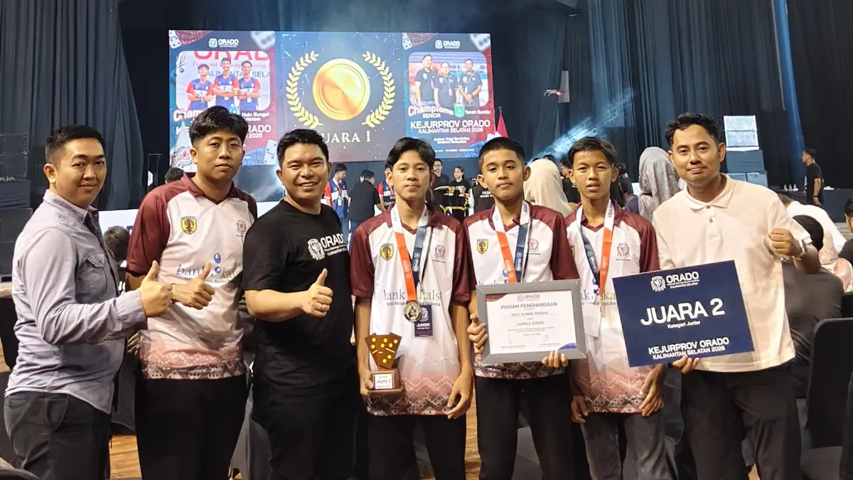 BANGGA: Atlet ORADO HST junior raih juara 2 Kejurprov di Banjarbaru.&nbsp;