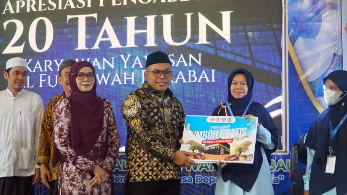 HADIR:Wakil Bupati HST, Gusti Rosyadi Elmi menghadiri acara milad yayasan Al Futuwwah Barabai, Sabtu (18/4/2026).