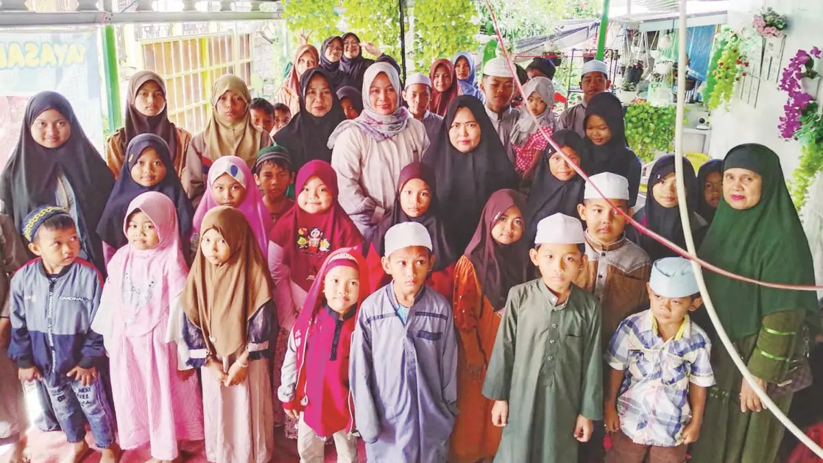 RUMAH SINGGAH: Anak yatim dan kaum duafa tinggal di rumah singgah yang didirikan Tri Astuti.&nbsp;
(TRI ASTUTI UNTUK RADAR BANJARMASIN)&nbsp;