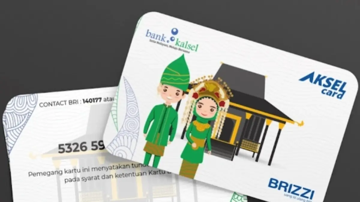 SERBA GUNA: AKSEL Card mempermudah nasabah Bank Kalsel melakukan pembayaran digital.(Foto: Bank Kalsel)&nbsp;&nbsp;