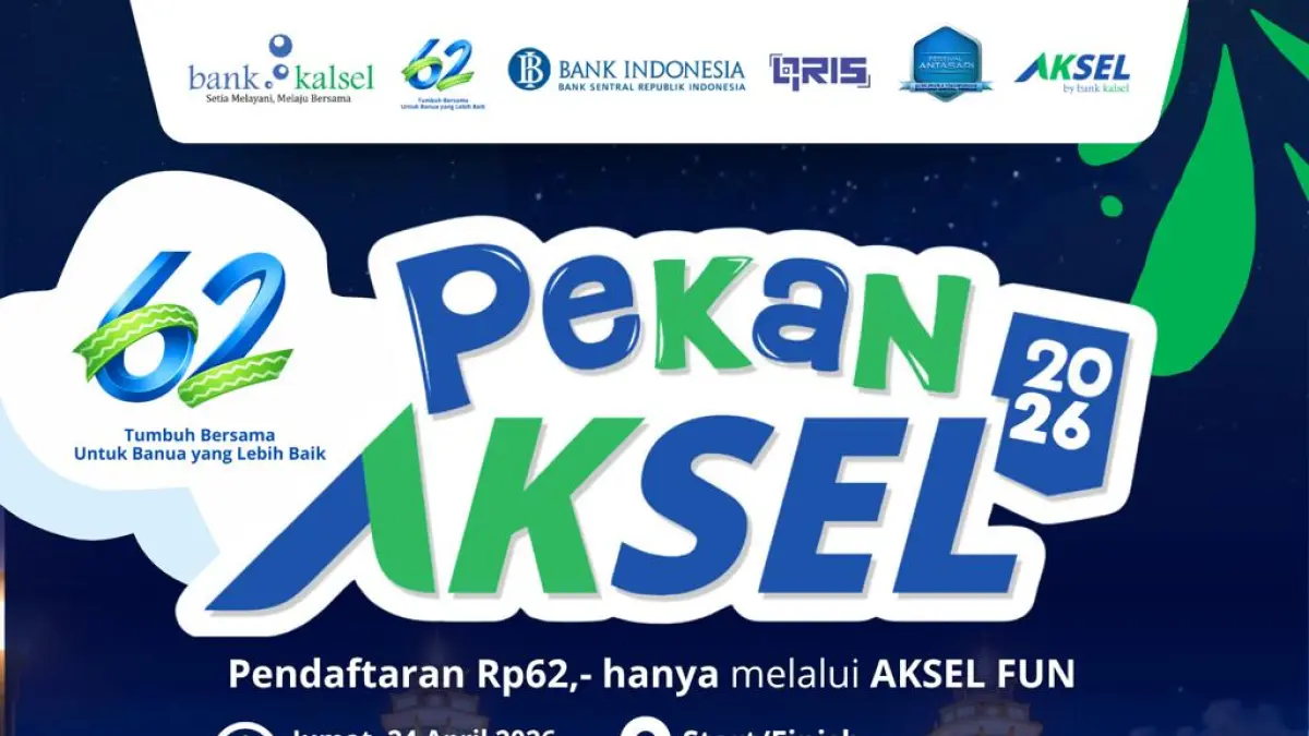 SERU: Hadirkan Pekan AKSEL 2026 lewat AKSEL Fun Night Run 2026.