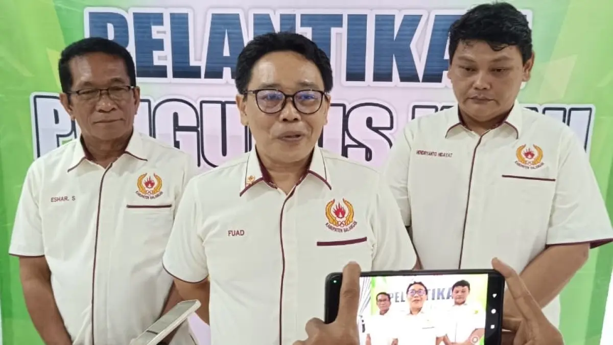 MISI PRESTASI: Usai dilantik, Pengurus KONI Balangan incar prestasi tingkat provinsi.&nbsp;
(M Dirga/Radar Banjarmasin)