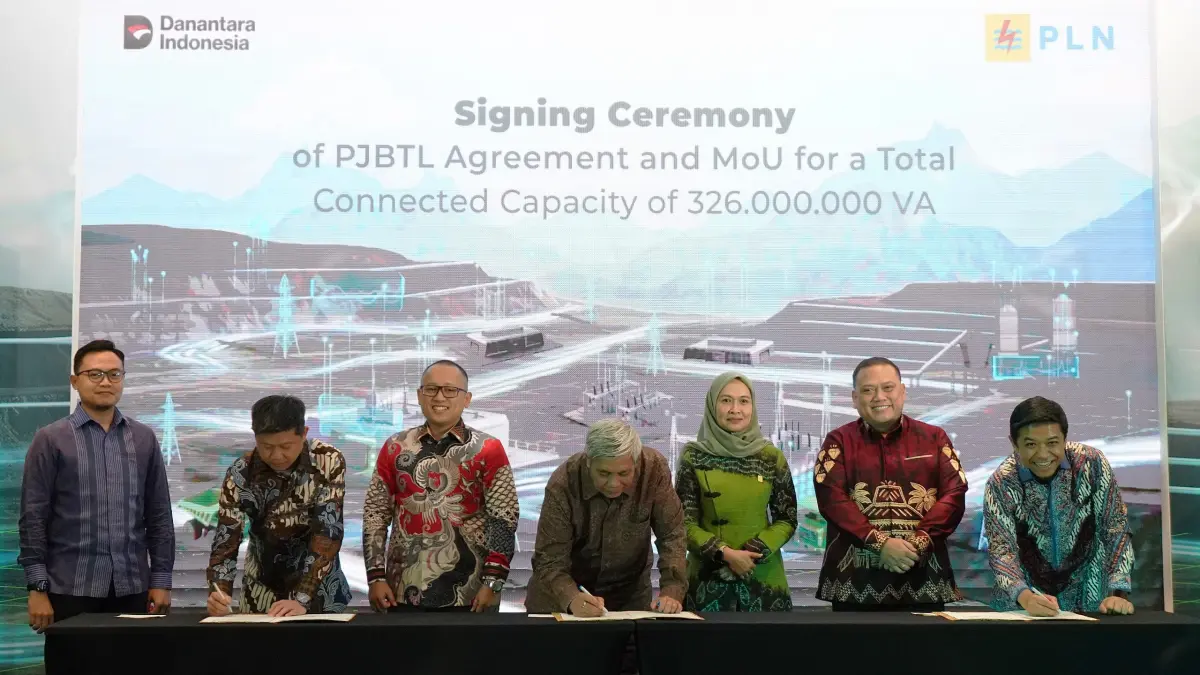 KERJA SAMA: MoU PJBTL PT PLN UID Kalselteng dengan PT Marga Bara Jaya, PT Maruwai Coal, PT Makmur Sejahtera Wisesa, di Jakarta, Rabu (15/4/2026). (Foto-foto: PLN UID Kalselteng)