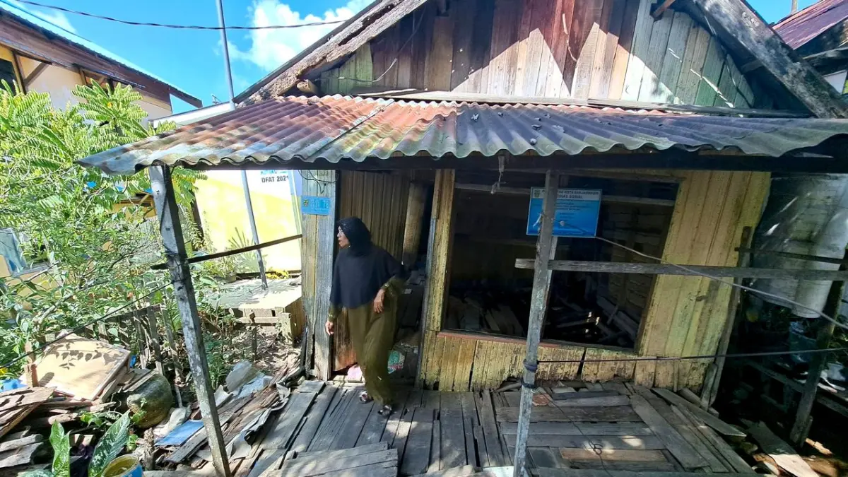 Tahun ini, bantuan naik menjadi Rp35 juta per unit dengan tambahan khusus untuk perbaikan sanitasi.(Foto: Dok Radar Banjarmasin)