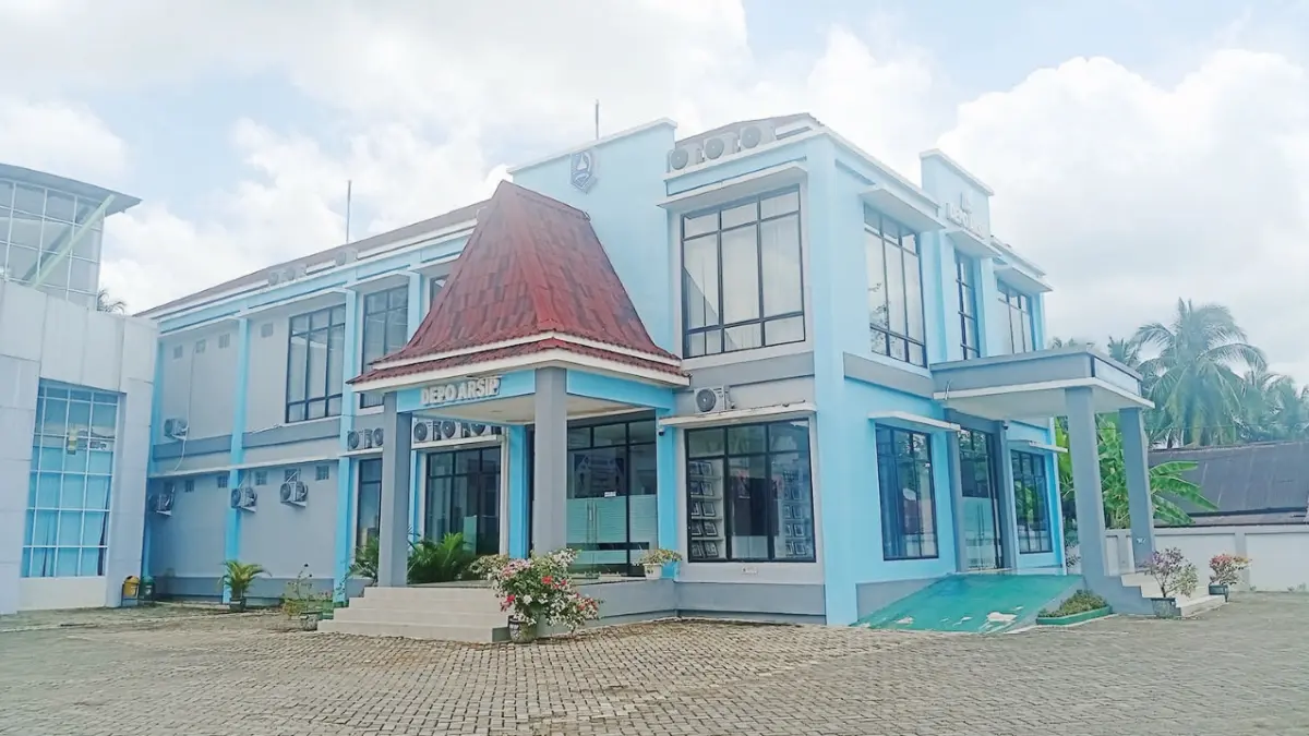 Dinas Perpustakaan dan Kearsipan Kabupaten Hulu Sungai Selatan. (Foto: M. Padil Ihsan/Radar Banjarmasin) 