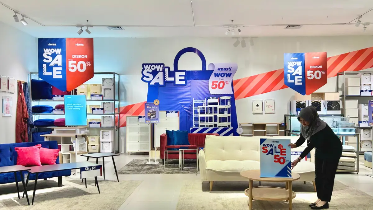 LENGKAP: Aneka produk furnitur dan aksesori rumah di INFORMA Living Plaza Banjarmasin masuk dalam promo WOW SALE.